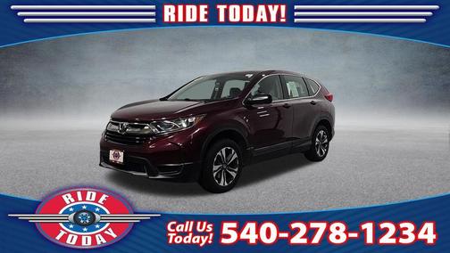 Molten Lava Pearl 2018 Honda CR-V LX