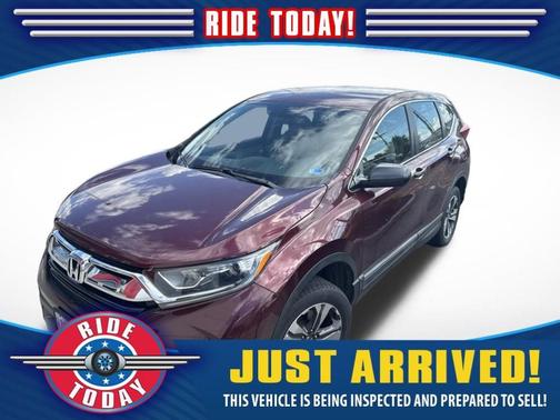 Red 2018 Honda CR-V LX