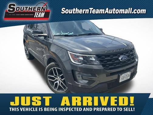 Shadow Black 2017 Ford Explorer sport
