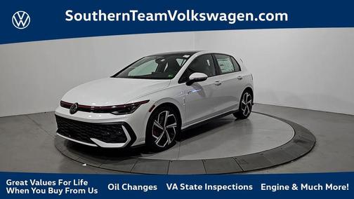 Opal White Pearl 2026 Volkswagen Golf GTI 2.0T SE
