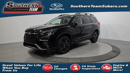 Crystal Black Silica 2026 Subaru Ascent Onyx Edition Touring