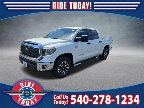 Super White 2018 Toyota Tundra SR5