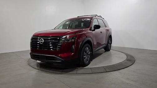 Scarlet Ember Tintcoat 2026 Nissan Pathfinder SV