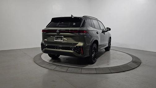 Avocado Green 2026 Volkswagen Tiguan 2.0T SE R-Line Black