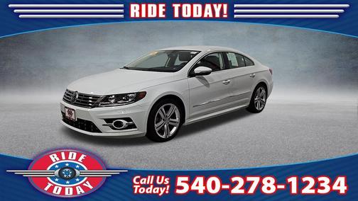 Pure White 2016 Volkswagen CC 2.0T R-Line