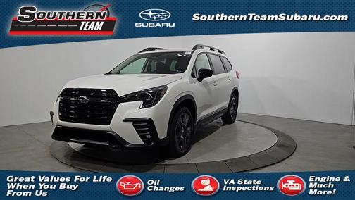 Crystal White Pearl 2026 Subaru Ascent Onyx Edition Touring