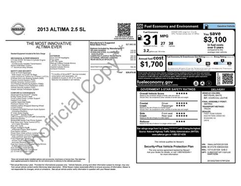 2013 Nissan Altima 2.5 SL