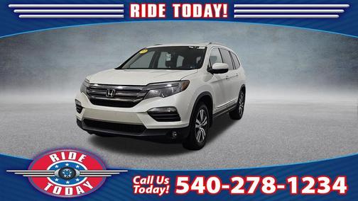 Diamond White Pearl 2017 Honda Pilot EX-L