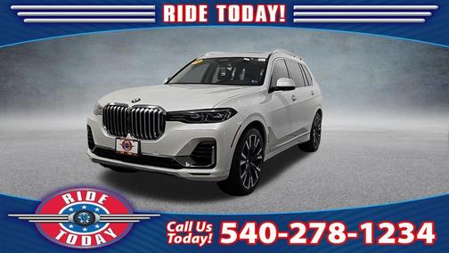 Mineral White Metallic 2019 BMW X7 xDrive50i