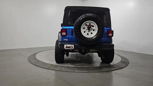 Hydro Blue Pearl 2022 Jeep Wrangler Unlimited Sport