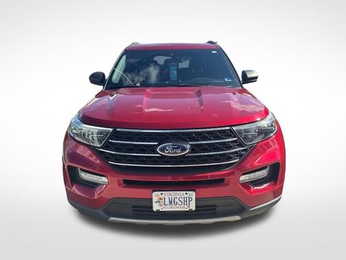 Rapid Red Metallic Tinted Clearcoat 2020 Ford Explorer XLT