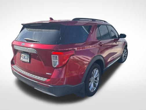 Rapid Red Metallic Tinted Clearcoat 2020 Ford Explorer XLT