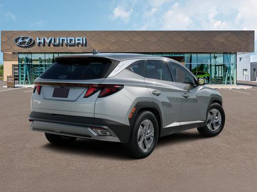 Shimmering Silver 2026 Hyundai TUCSON Hybrid Blue SE