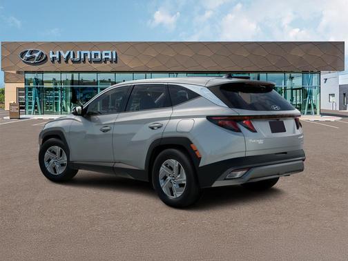 Shimmering Silver 2026 Hyundai TUCSON Hybrid Blue SE