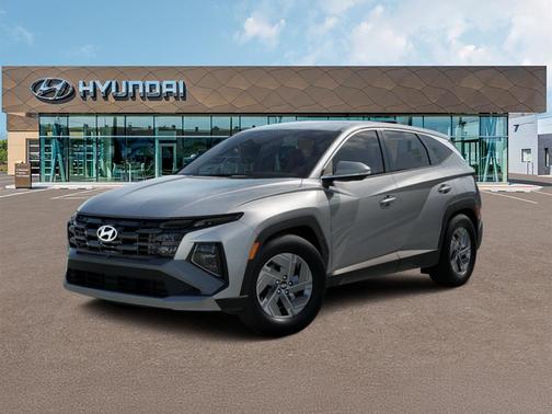 Shimmering Silver 2026 Hyundai TUCSON Hybrid Blue SE