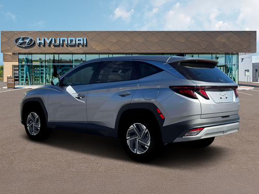 Shimmering Silver 2026 Hyundai TUCSON Hybrid Blue SE