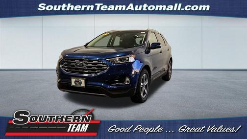 Atlas Blue Metallic 2020 Ford Edge SEL