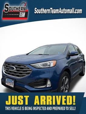 Atlas Blue Metallic 2020 Ford Edge SEL