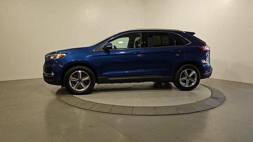 Atlas Blue Metallic 2020 Ford Edge SEL