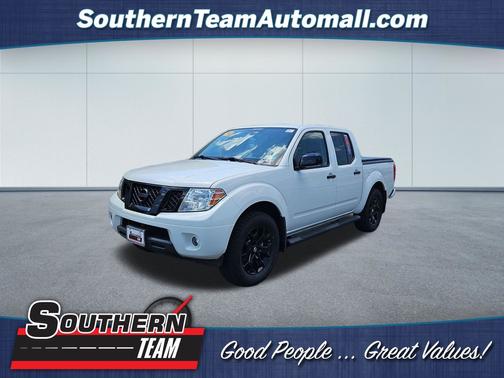 Glacier White 2020 Nissan Frontier SV