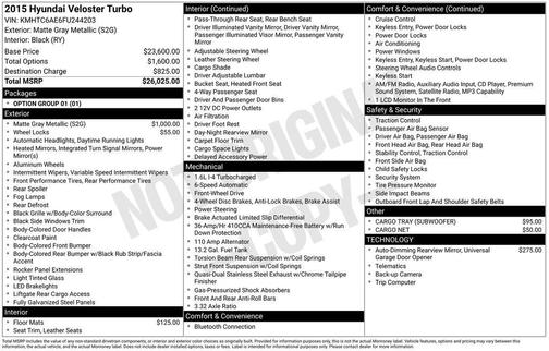 2015 Hyundai Veloster Turbo