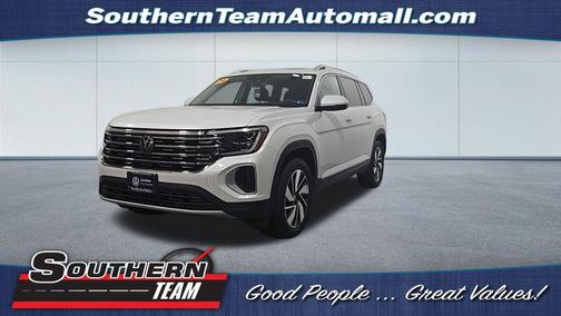 Opal White Pearl Effect 2024 Volkswagen Atlas 2.0T SEL
