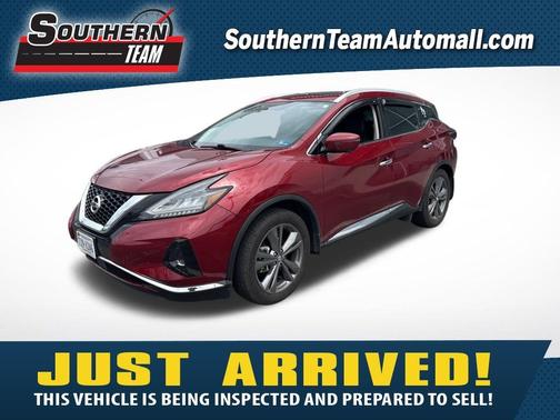 Scarlet Ember 2021 Nissan Murano Platinum