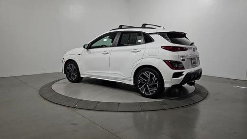 Lunar White 2023 Hyundai KONA N Line
