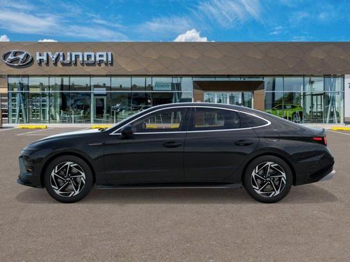 Black 2026 Hyundai SONATA SEL Sport