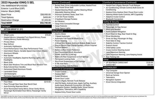 2023 Hyundai IONIQ 5 SEL