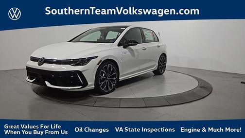 Pure White 2026 Volkswagen Golf R Base
