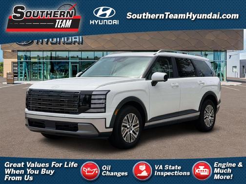 Creamy White Pearl 2027 Hyundai Palisade Hybrid SEL Premium