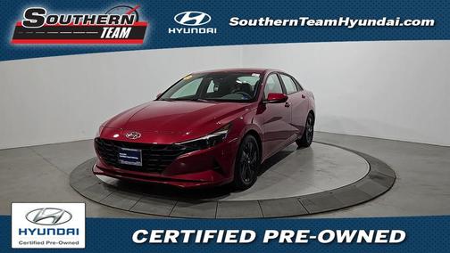 Scarlet Red Pearl 2022 Hyundai ELANTRA SEL