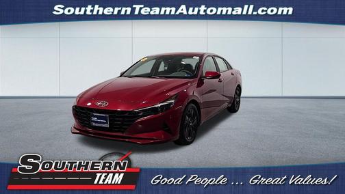 Scarlet Red Pearl 2022 Hyundai ELANTRA SEL