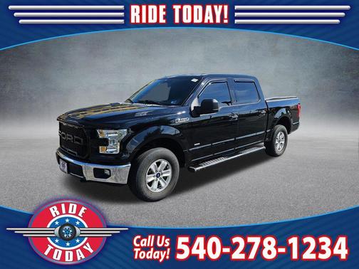 Shadow Black 2017 Ford F-150 XLT
