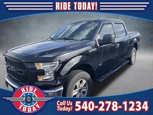 Shadow Black 2017 Ford F-150 XLT