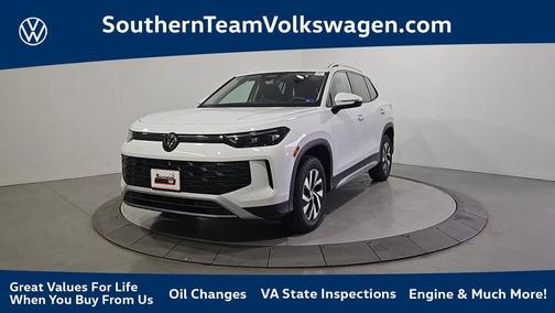 Pure White 2026 Volkswagen Tiguan 2.0T S