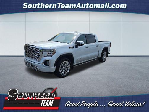 White Frost Tri-Coat 2020 GMC Sierra 1500 Denali