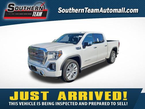 White Frost Tri-Coat 2020 GMC Sierra 1500 Denali