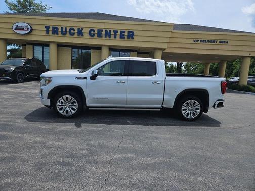 White Frost Tri-Coat 2020 GMC Sierra 1500 Denali