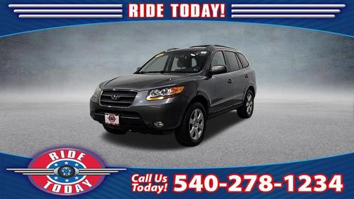 Willow Gray Mica 2009 Hyundai SANTA FE SE