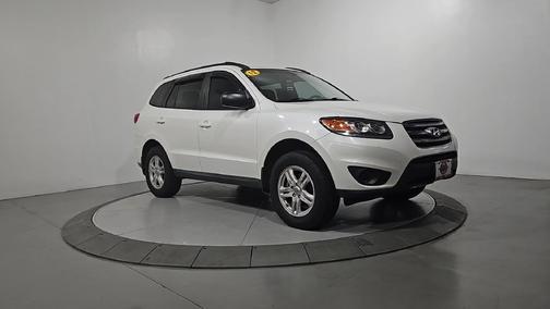 Glacier White 2012 Hyundai SANTA FE GLS