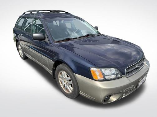 Mystic Blue Pearl/Titanium Pearl 2004 Subaru Outback 2.5