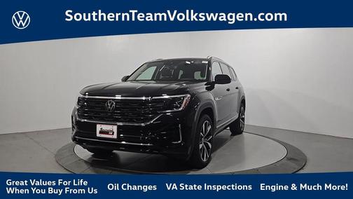 Deep Black Pearl Effect 2026 Volkswagen Atlas 2.0T SEL Premium R-Line