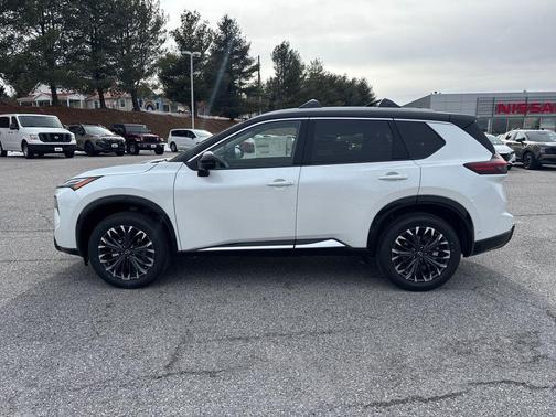 White / Black 2026 Nissan Rogue Platinum