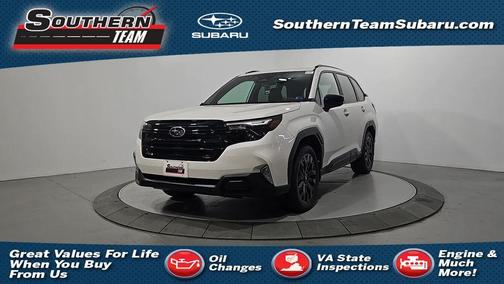 Crystal White Pearl 2026 Subaru Forester AWD