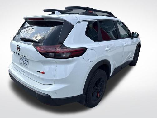 White Pearl 2025 Nissan Rogue Rock Creek