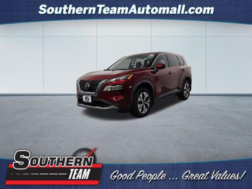 Scarlet Ember Tintcoat 2021 Nissan Rogue SV
