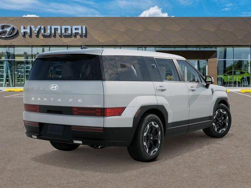 White 2026 Hyundai SANTA FE HEV SE