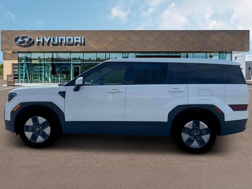 White 2026 Hyundai SANTA FE HEV SE